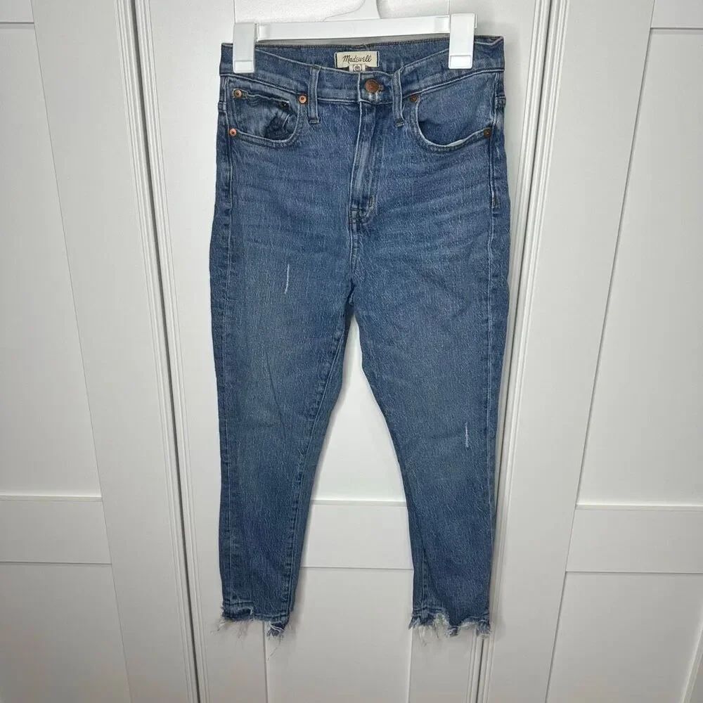 Madewell Hi-Rise Slim Crop Boyjean Size 26 (c1)